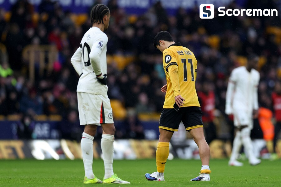 '황희찬 부상 결장' 울버햄튼, 노팅엄과 0-0 무승부